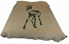 Deka, srnec zelená, 220x200cm